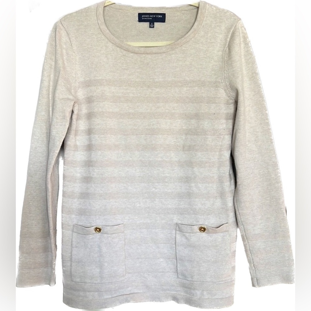 Jones New York Signature Pocket Sweater